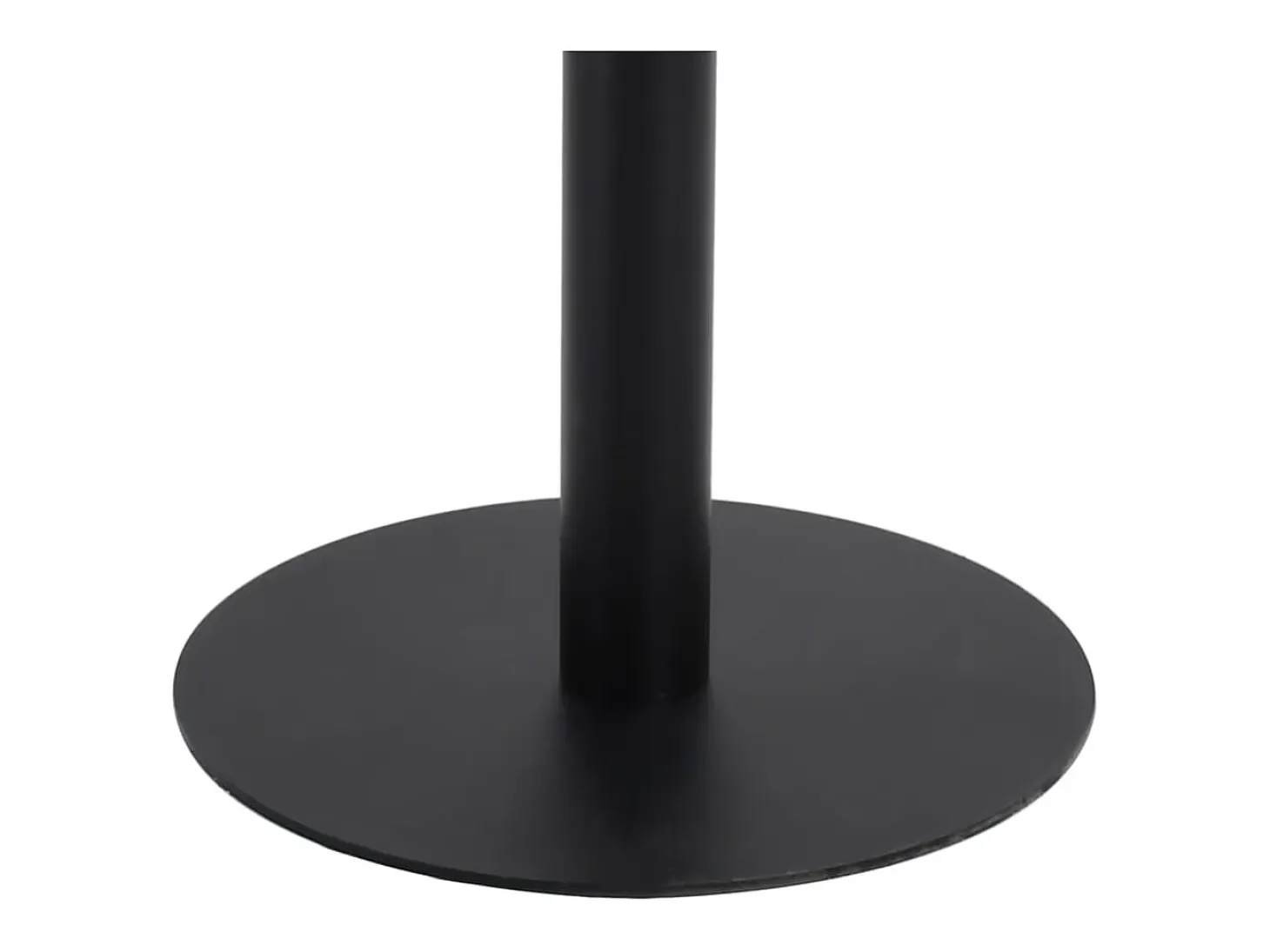 Mesa bistró MDF marrón oscuro 80x80 cm