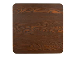 Mesa bistró MDF marrón oscuro 80x80 cm ES775869