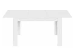 Mesa comedor extensible Paris en color blanco brillo 78 cm(alto)140-190 cm(ancho)90 cm(lar