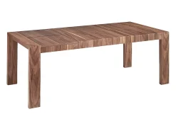 Mesa comedor extensible rectangular nogal 1012 ANGEL CERDA