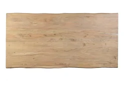 Mesa comedor madera de acacia y patas de metal