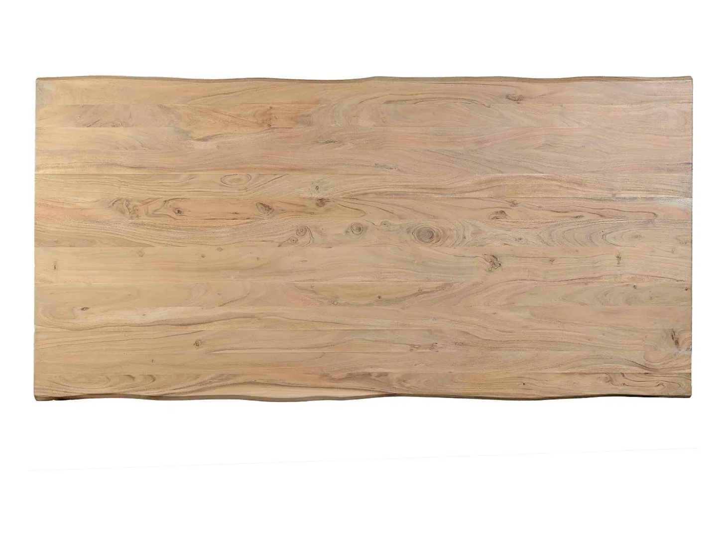 Mesa comedor madera de acacia y patas de metal