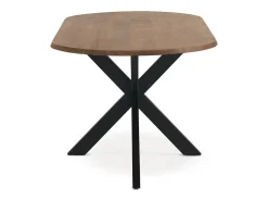 Mesa comedor ovalada 180x90 de madera de acacia
