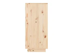 Mesa consola de madera maciza de pino 60x34x75 cm