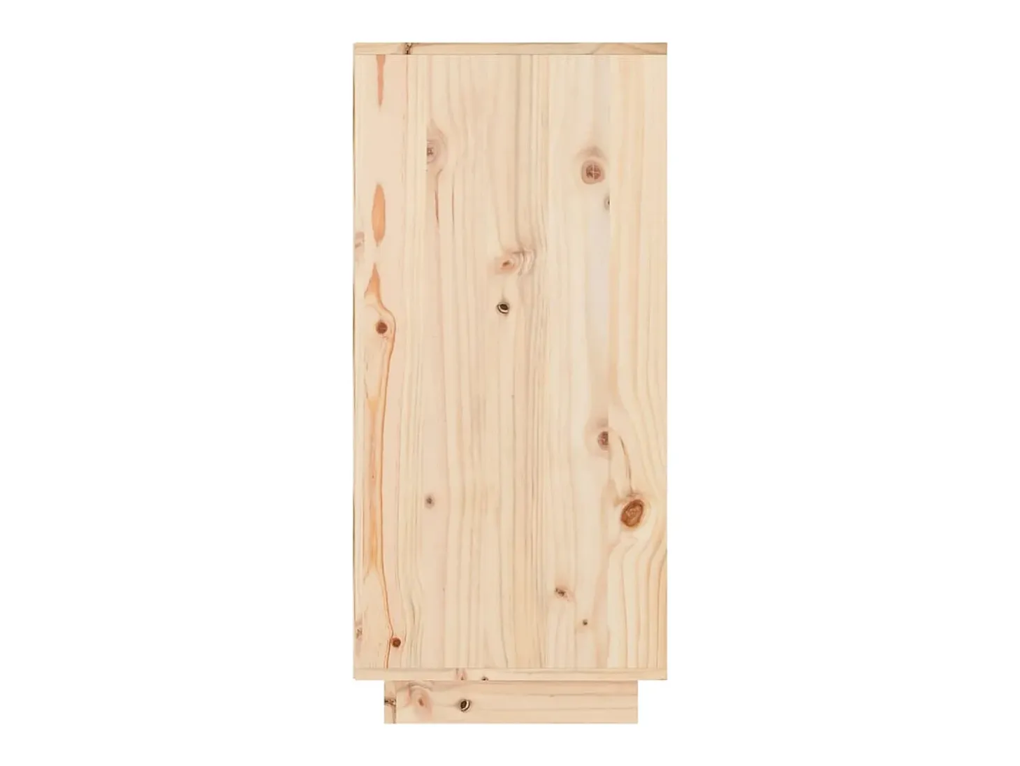 Mesa consola de madera maciza de pino 60x34x75 cm