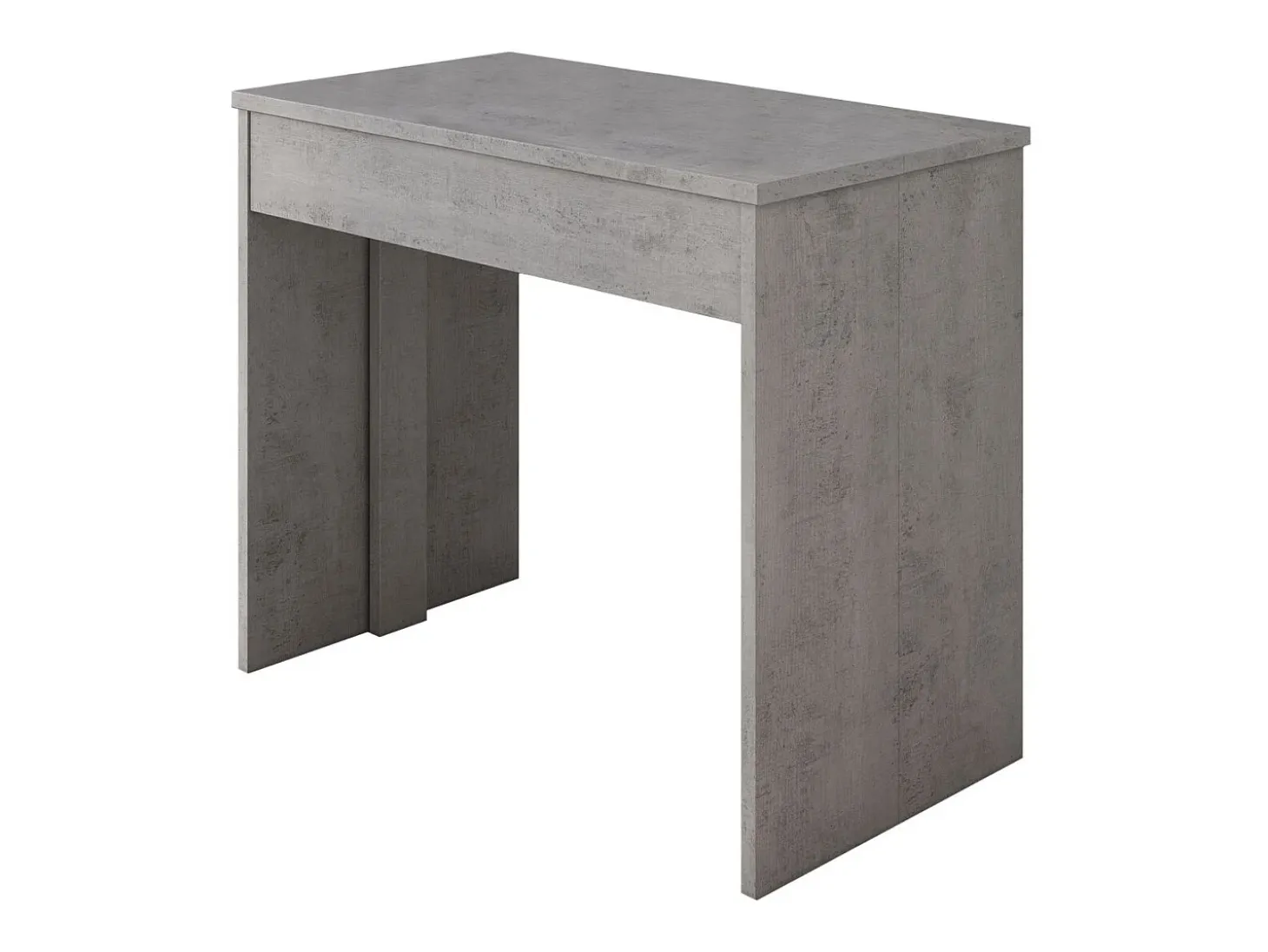 Mesa consola extensible Épsilon Gris cemento