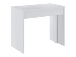 Mesa consola extensible para 12 cubiertos - 6 extensiones - Blanco - ONEGA