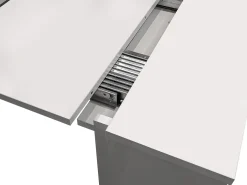 Mesa consola extensible para 12 cubiertos - 6 extensiones - Blanco - ONEGA