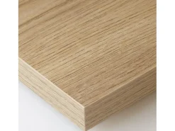 Mesa Consola extensible, 180x90x73cm, Para 8 comensales, Patas madera maciza, Roble