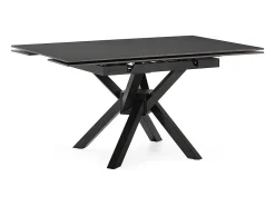 Mesa cuadrada extensible de gran tamaño para 6/8 personas 150x76 cm