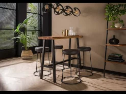 Mesa de bar - Madera Madera - 125 x 46 cm - DARAT