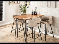 Mesa de bar - Madera Madera - 130 x 70 cm - ERGEA