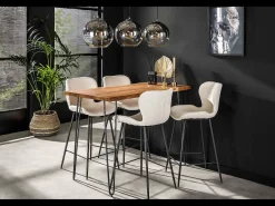 Mesa de bar - Madera Madera - 130 x 70 cm - ERGEA