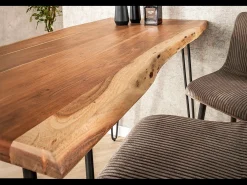 Mesa de bar - Madera Madera - 130 x 70 cm - ERGEA