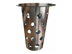 Mesa de bar - plata metal - 80 x 80 cm - VINO
