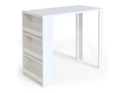 Mesa de bar blanco 57x117x106