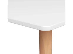Mesa de bar blanco 120x60x105 cm ES472114