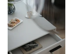Mesa de bar blanco 67x100x106 repose
