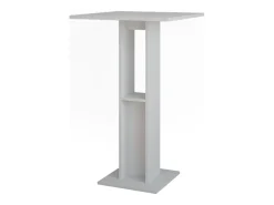 Mesa de bar blanco 65x65x106 repose