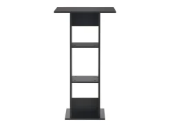 Mesa de bar color negro 60x60x110 cm
