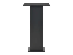 Mesa de bar color negro 60x60x110 cm