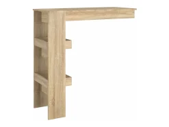 Mesa de bar de pared contrachapada roble Sonoma 102x45x103,5cm ES712051