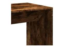Mesa de bar de roble ahumado 51x50x103,5 cm madera de ingeniería