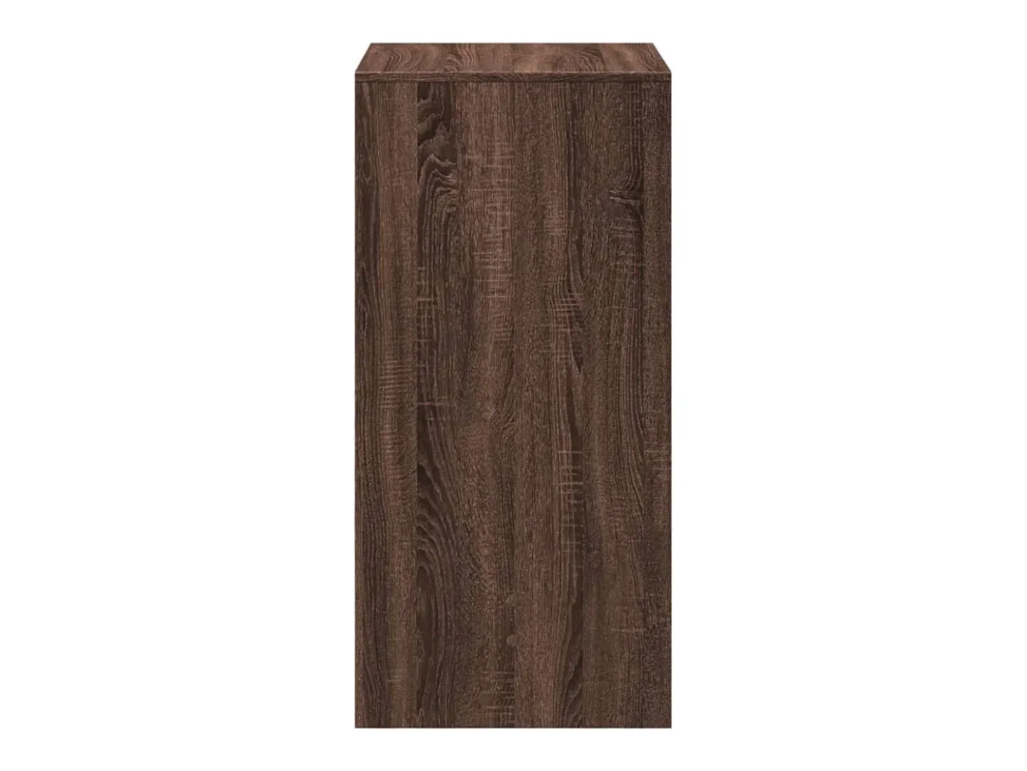 Mesa de bar de roble marrón 51x50x103,5 cm madera de ingeniería