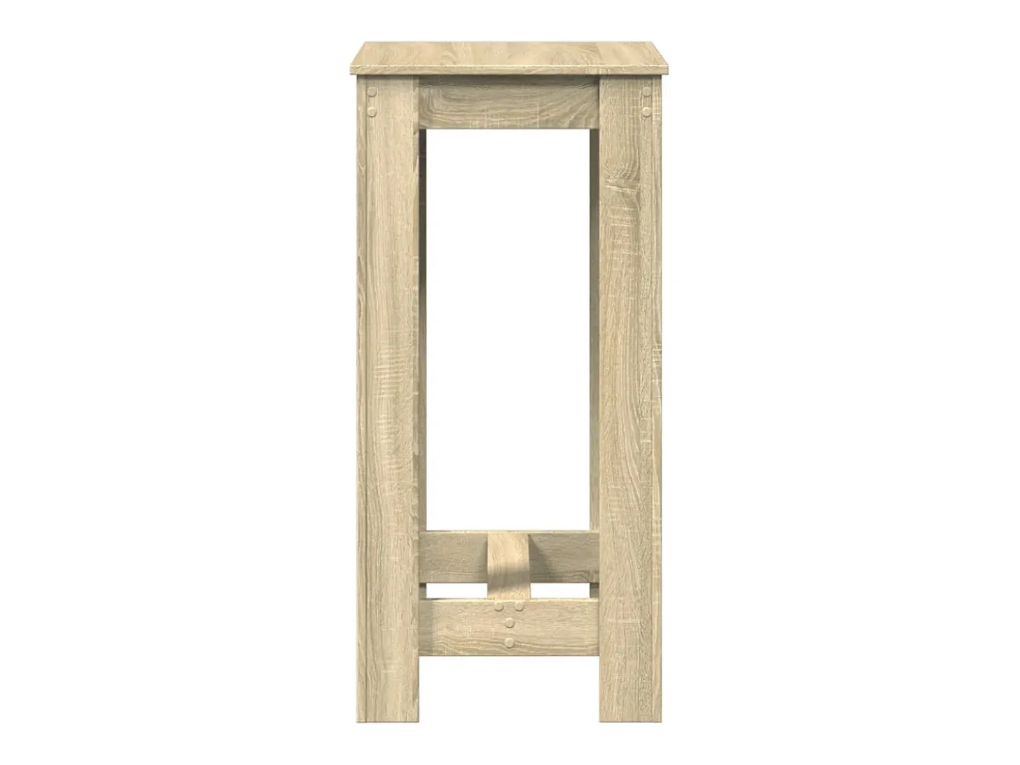 Mesa de bar de roble Sonoma 51x50x103,5 cm madera de ingeniería