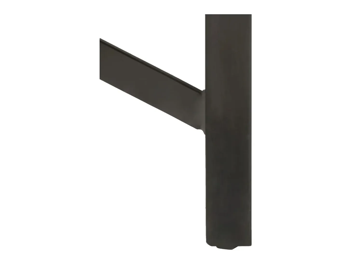 Mesa de bar madera maciza de mango rugosa 120x58x107 cm