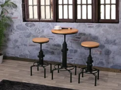 Mesa de bar MCW-N23, naturaleza