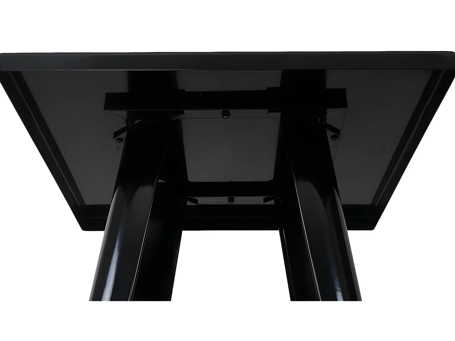 Mesa de bar metálica MCW-A73, negro