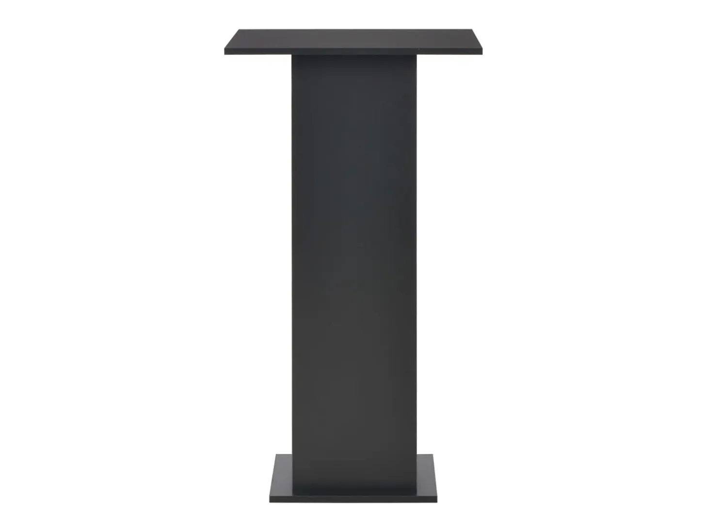 Mesa de bar negra 60x60x110 cm