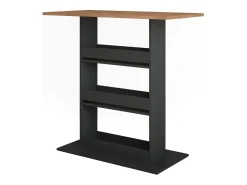 Mesa de bar oro power roble/antracita 110x55x106 repose
