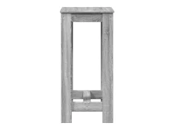 Mesa de bar Sonoma gris 51x50x103,5 cm madera de ingeniería