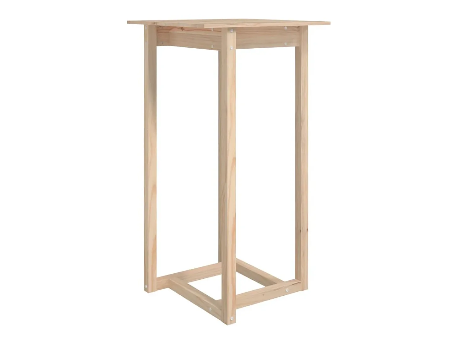Mesa de bar 60x60x110 cm Madera maciza de pino