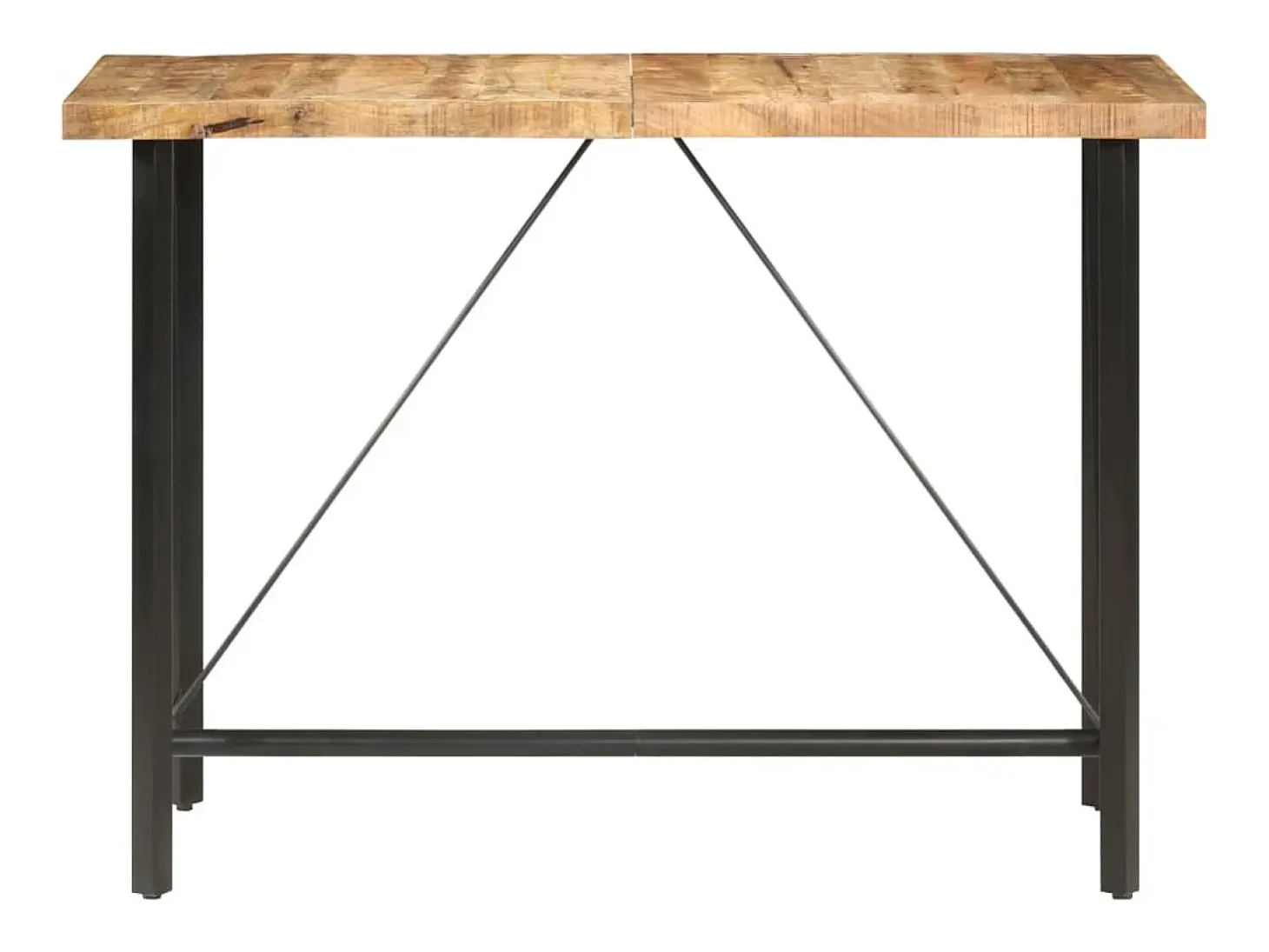 Mesa de bar 150x70x107 cm Madera de mango en bruto