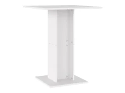Mesa de bistró de madera contrachapada blanco 60x60x75 cm ES624759
