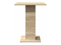 Mesa de bistró de roble Sonoma de 60 x 60 x 75 cm de madera de ingeniería