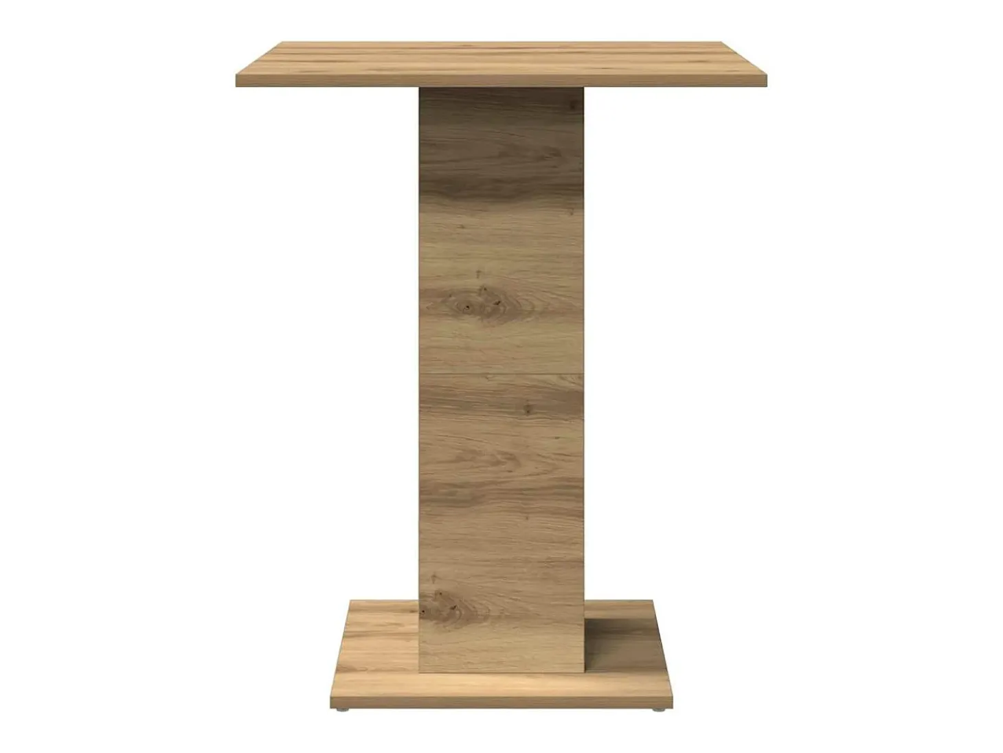 Mesa de bistró madera de ingeniería roble artisan 60x60x75 cm