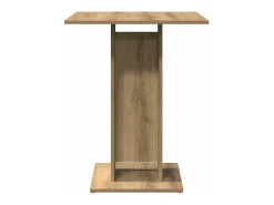 Mesa de bistró madera de ingeniería roble artisan 60x60x75 cm