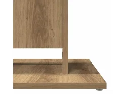 Mesa de bistró madera de ingeniería roble artisan 60x60x75 cm