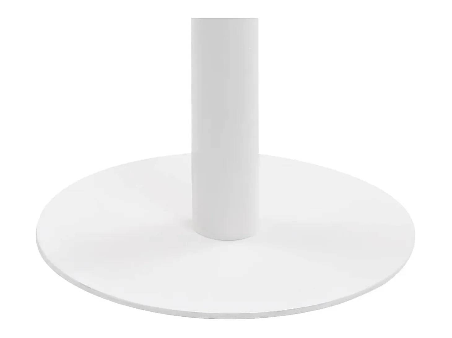Mesa de bistró marrón claro de MDF de 80 cm