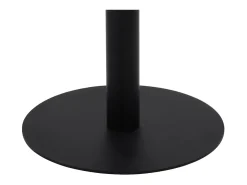 Mesa de bistró marrón claro de 80 cm de MDF