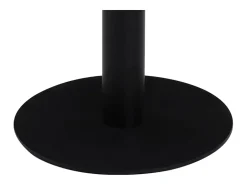 Mesa de bistró marrón claro de 50 cm de MDF