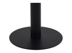 Mesa de bistró marrón oscuro 50x50 cm MDF