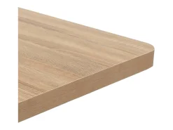 Mesa de bistró MDF marrón claro 50x50 cm