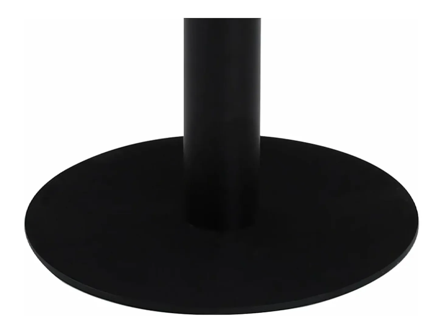 Mesa de bistró MDF marrón claro 60 cm