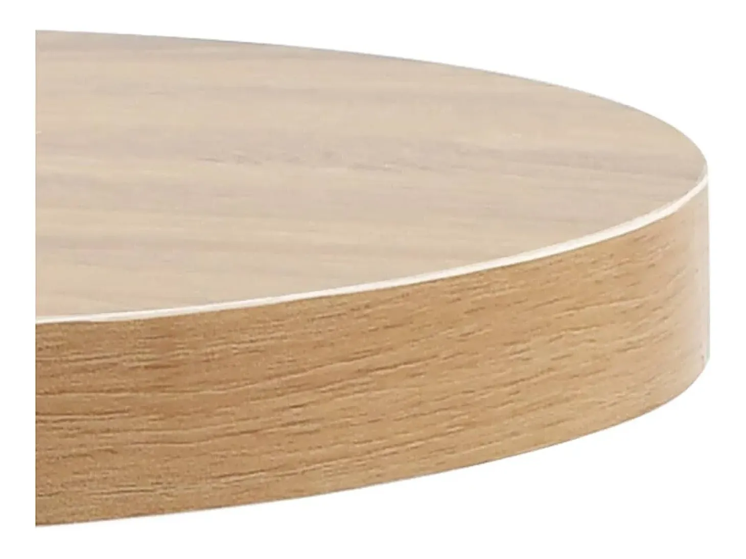 Mesa de bistró MDF marrón claro 60 cm