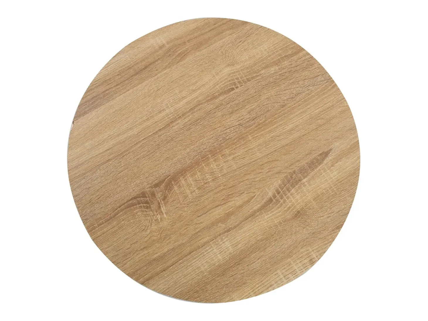Mesa de bistró MDF marrón claro 60 cm ES603867